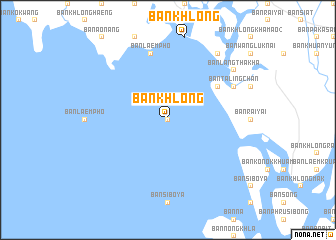 map of Ban Khlong