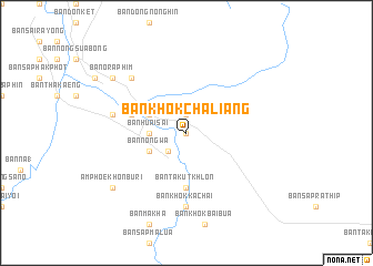map of Ban Khok Chaliang