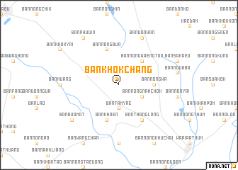 map of Ban Khok Chang