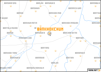 map of Ban Khok Chum