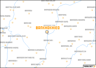 map of Ban Kho Khieo