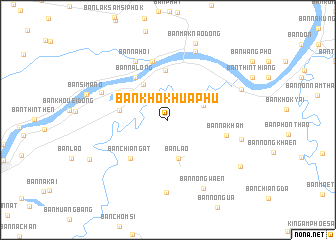 map of Ban Khok Hua Phu