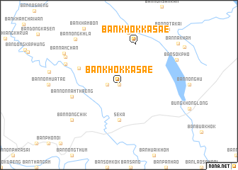 map of Ban Khok Kasae