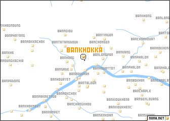 map of Ban Khôkka