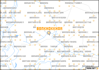 map of Ban Khok Kham