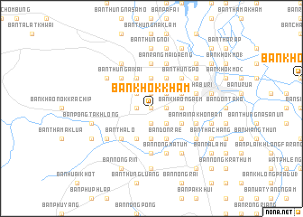 map of Ban Khok Kham