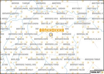 map of Ban Khok Kha