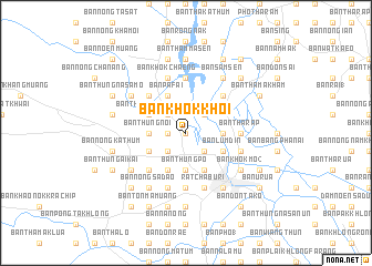 map of Ban Khok Khoi