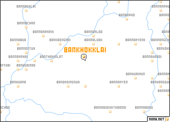 map of Ban Khok Klai