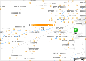 map of Ban Khok Kruat