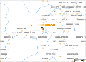 map of Ban Khok Langsat