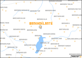 map of Ban Khok Lante