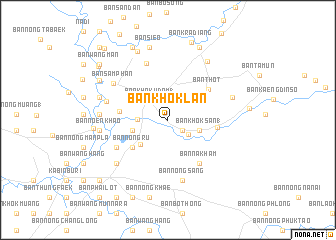 map of Ban Khok Lan