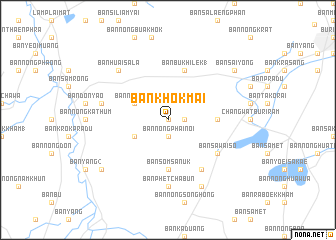 map of Ban Khok Mai