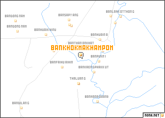 map of Ban Khok Makham Pom