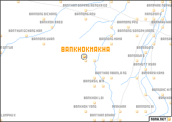 map of Ban Khok Makha