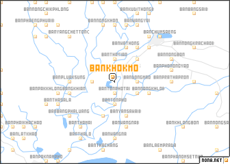 map of Ban Khok Mo