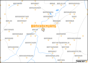 map of Ban Khok Muang