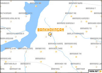 map of Ban Khok Ngam