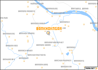 map of Ban Khok Ngam