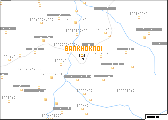 map of Ban Khok Noi