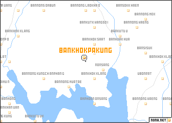 map of Ban Khok Pa Kung