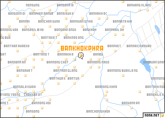 map of Ban Khok Phra