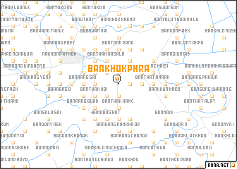 map of Ban Khok Phra