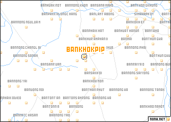 map of Ban Khok Pip