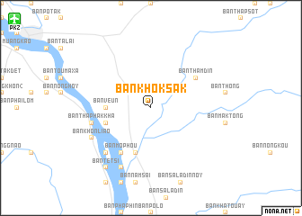 map of Ban Khôksak