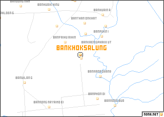 map of Ban Khok Salung
