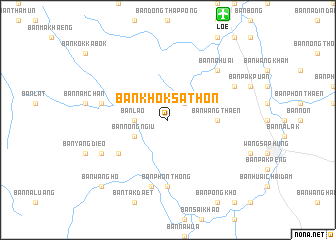 map of Ban Khok Sathon
