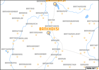 map of Ban Khok Si