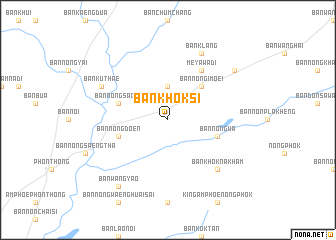 map of Ban Khok Si