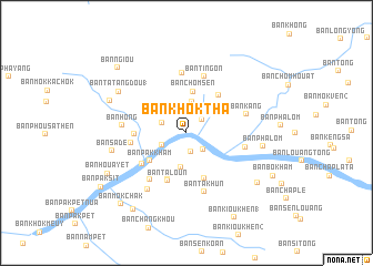 map of Ban Khôktha