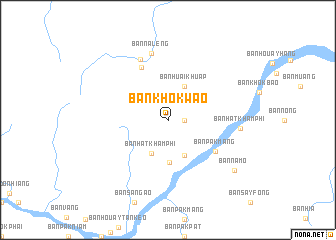 map of Ban Khok Wao