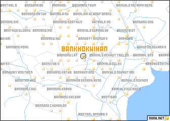 map of Ban Khok Wihan