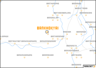 map of Ban Khok Yai