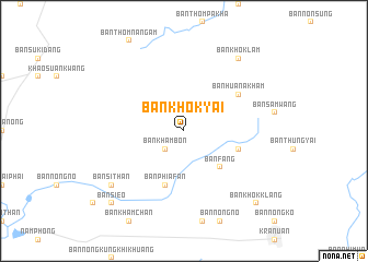 map of Ban Khok Yai