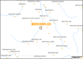 map of Ban Khop Lek