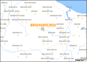 map of Ban Khuan Chedi