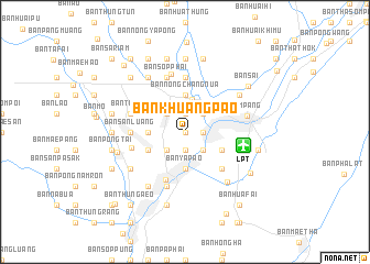 map of Ban Khuang Pao