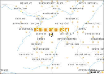 map of Ban Khuan Khi Raet