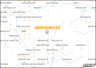 map of Ban Khuan Yen