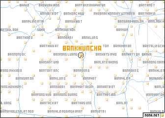 map of Ban Khun Cha