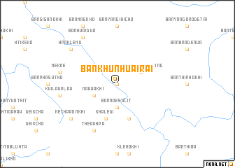 map of Ban Khun Huai Rai