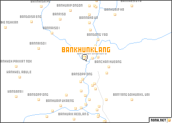 map of Ban Khun Klang