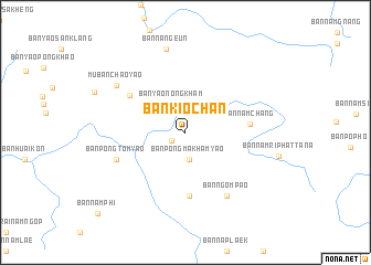 map of Ban Kio Chan