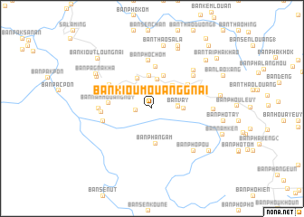 map of Ban Kioumouang-Gnai