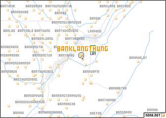 map of Ban Klang Thung